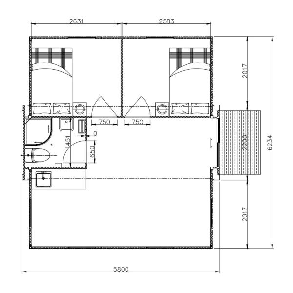 20 футовые расширяющиеся контейнерные дома, крошечные модульные расширяемые дома