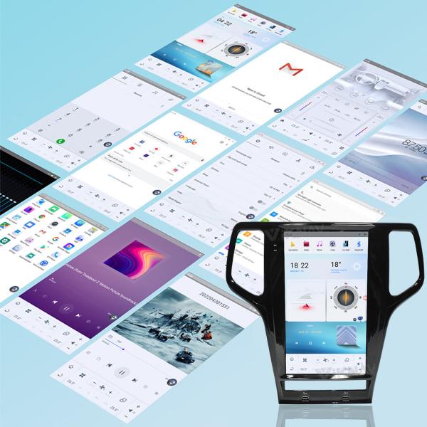 Стерео игрока автомобильного радиоприемника андроида 11 виллиса навигация GPS большого Cherokee автоматическая аудио