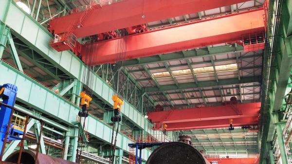 5ton~500ton Double Girder Overhead Crane With Trolley Lifting