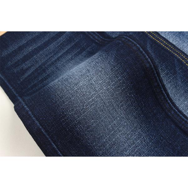 190 cm Dobby Special Weave Cross Slub Stretch Denim Fabric