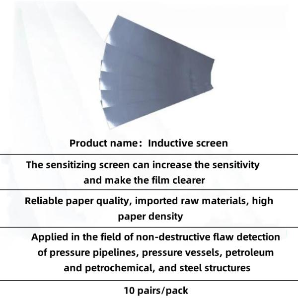 OEM Supported 10pcs Industrial Radiographic Flaw Detection and Sensitization Screens