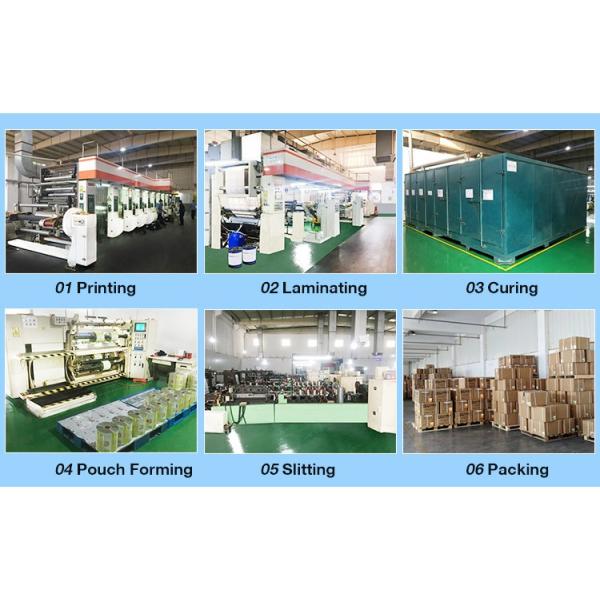 Stand Up Easy to tear  Special Shaped Customized Packaging Plastic Food Bag with Handle