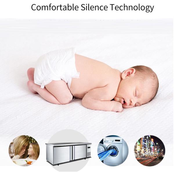 Заключение собственной личности холодильника ресторана стальной кухни 1200mm коммерчески