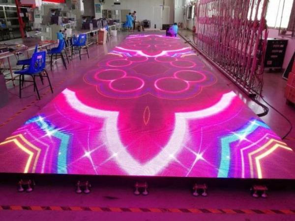 SMD3535 Dance Floor LED Display P8.928 Aluminum Cabinet