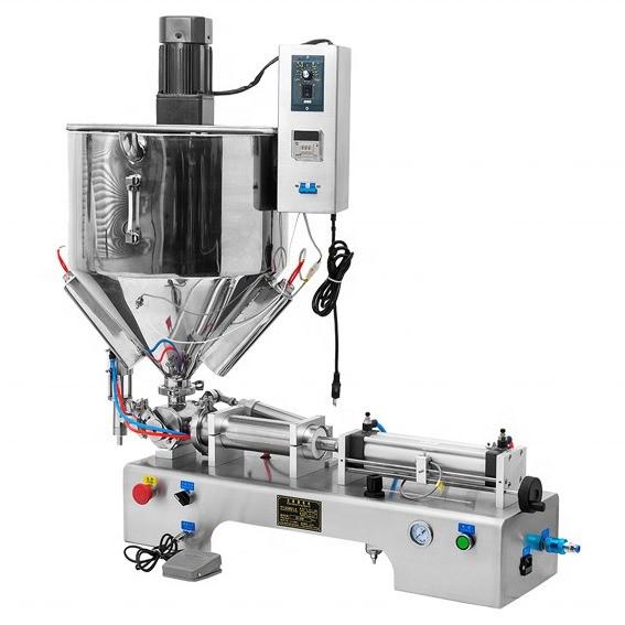 DUOQI G1WTD HM Industrial Filling Machine For Thick Paste With Heater Hopper