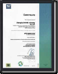 SHANGHAI TECTFILM MATERIALS CO., LTD. Сертификации