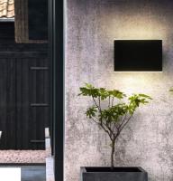 El cuadrado fuera de la pared ascendente solar del plumón enciende IP65 integrado 4W SMD 2835