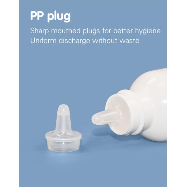 30 ml de frasco com rosca PE Boca Dupla Camada Protetor Solar Frasco de Cuidados da Pele Embalagem UKL34