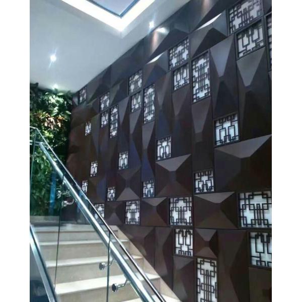 Architectural Laser Cut Sheet Metal Fabrications Stainless Steel Facade Curtain Wall Pan