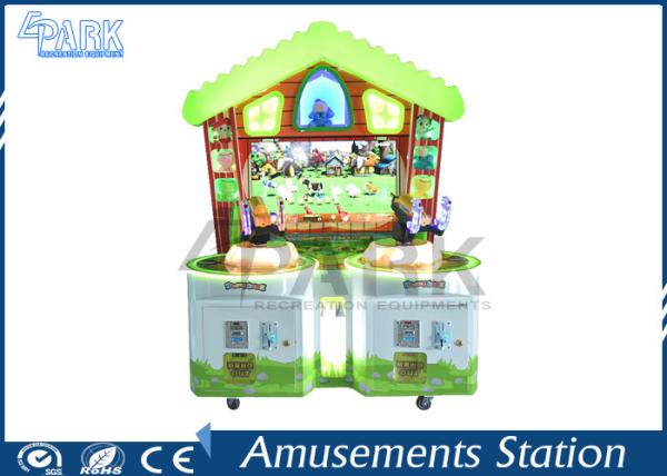 Children Shooting Arcade Machines / Coin Operated Redemption Game Machine
