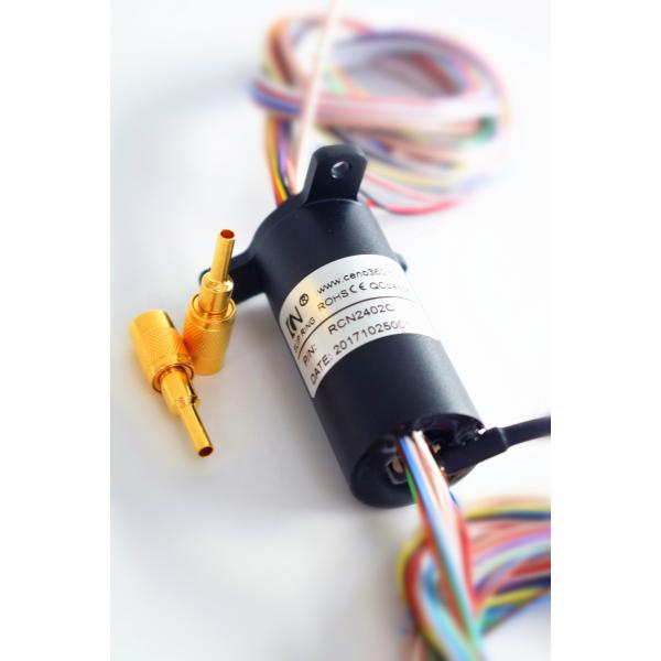 Low Electrical Noise HDMI Slip Ring 24 * 2A Circuit HDM / SDI Rotary Joint