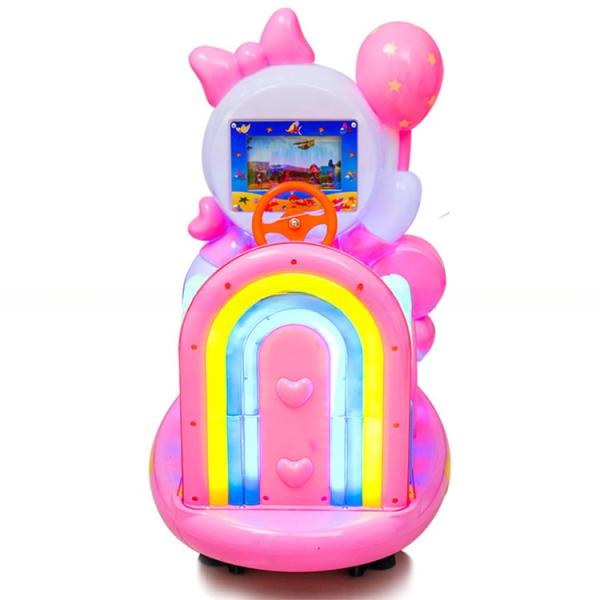 Earn Money Coin Pusher Cute Duck Kids Kddie Rides Mini Plastic Game Center Dreamland Amusement Games for Game Machines City 100w