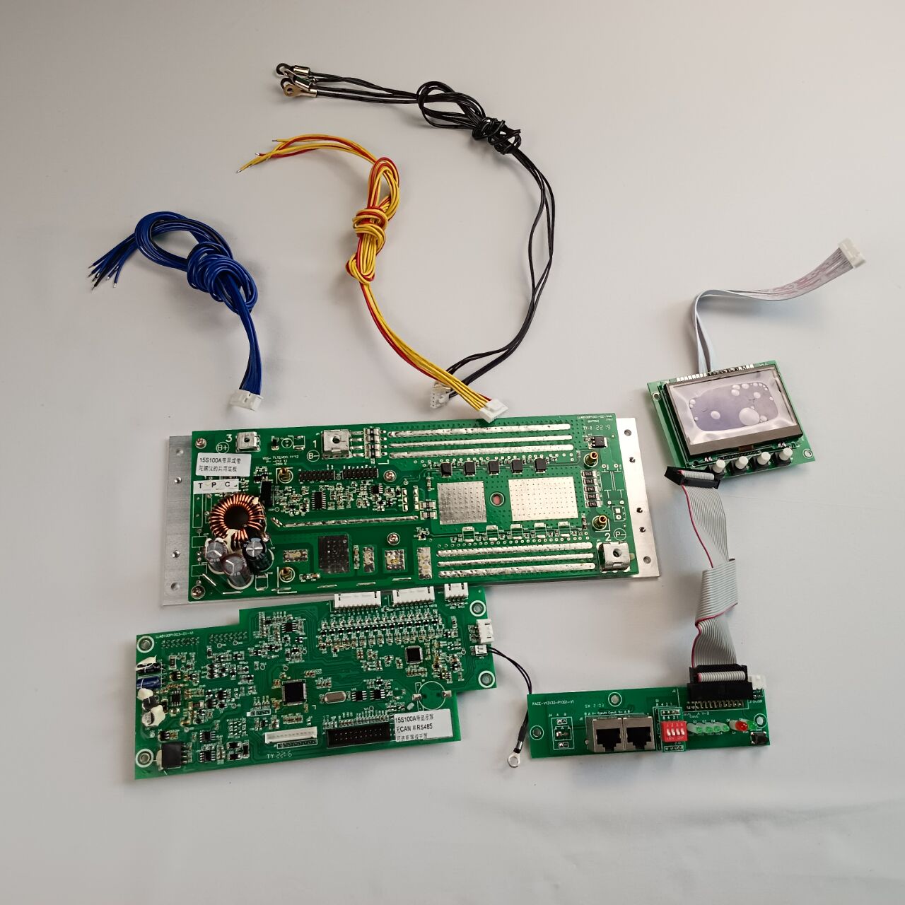 16S 51.2V 100A Master BMS Батарейная система хранения энергии Lifepo4 RS485 CAN для ESS UPS