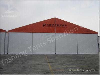 Logistics Aluminum Frame Industrial Storage Tents , Temporary Storage Tents