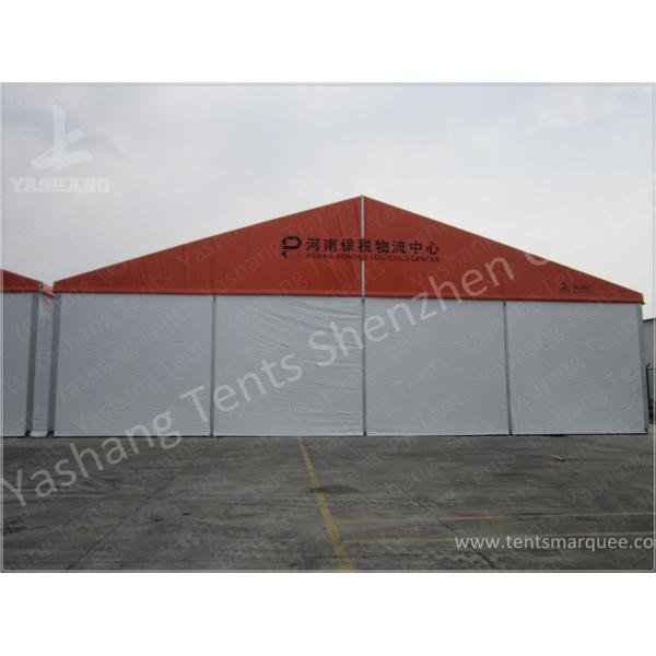 White Industrial Marquee Outdoor Warehouse Tents , Temporary Warehouse Structures