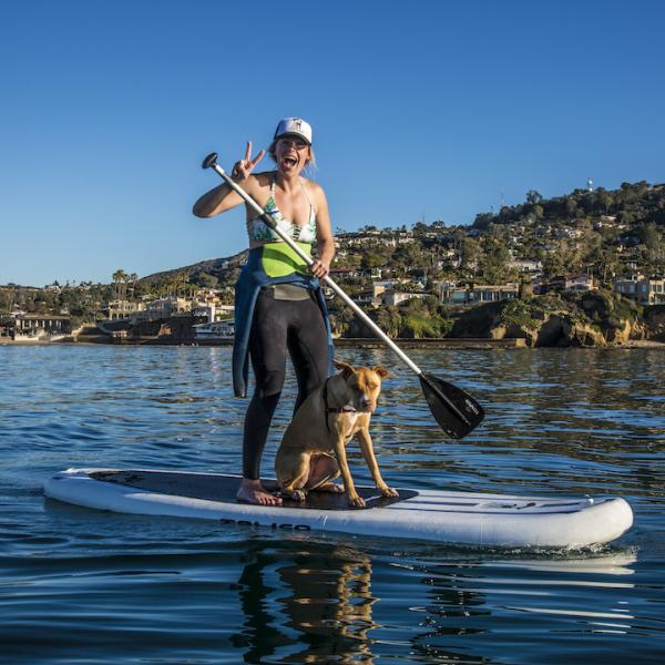 Black White 9'10*32*6 Inch 400lbs Women'S Stand Up Paddle Board