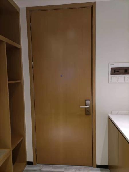 Swing Open Hotel Room Door Sound Insulated Interior Door 1000*50*2400mm