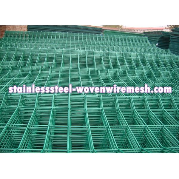 Low Carbon Steel Welded Wire Mesh Fencing Panels Curved Excellent Corrosion Resistance