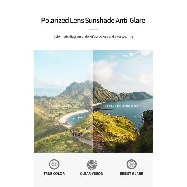 Поляризовыванный солнечных очков ацетата объектива квадрат квадратных большой ориентированный на заказчика