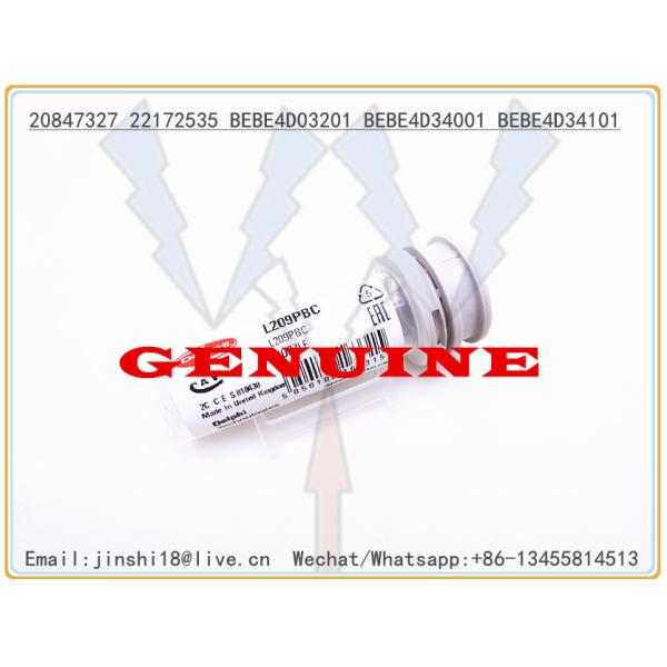 DELPHI GENUINE AND BRAND NEW COMMON RAIL FUEL INJECTOR NOZZLE L209PBC FOR