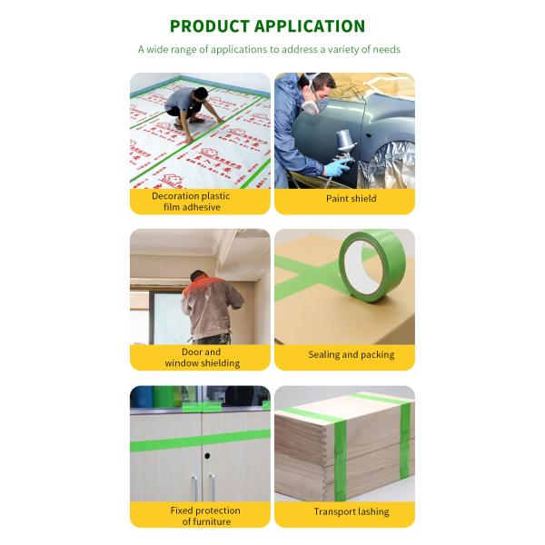 Customized Wholesale Professional Pe Cloth Masking Tape