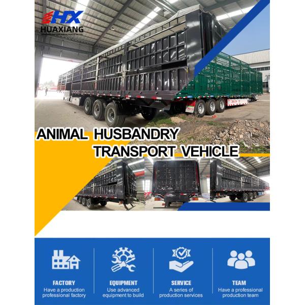 Selling Units Single item Fence Semi-Trailer for Customized Cargo Storage