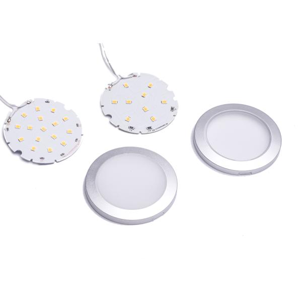 SMD2835 Ultra Thin Recessed Ceiling Lights LED Marine Lights Aluminum + PC