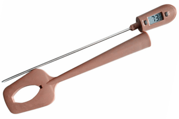 Instant Read Silicone Digital Spatula Thermometer With Stainless Steel Probe