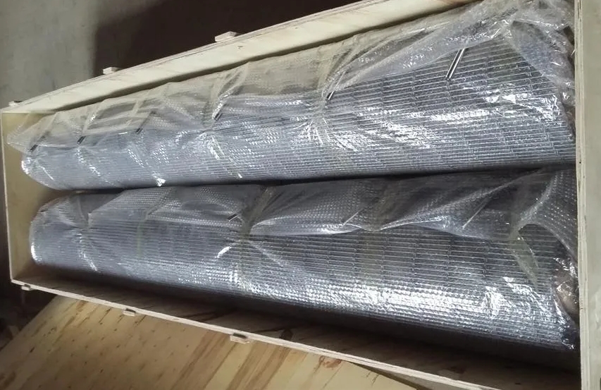 8мм Tec Sieve Architectural Woven Metal Mesh Multi Barrette Weave / Cable Mesh System (Архитектурная металлическая сетка из 8мм)