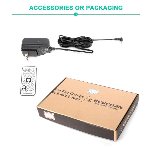 Wall Mount Open Frame Lcd Display , Lcd Advertising Screen With Battery Box