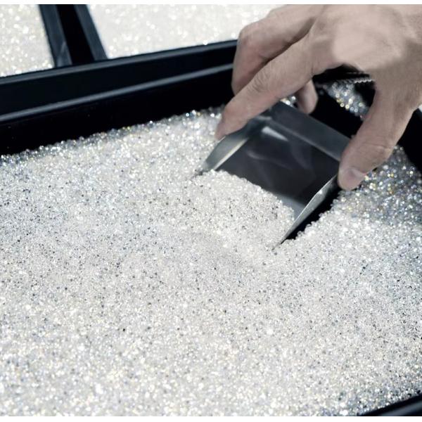 Кольцо Белый свободный мойсанит Алмаз 1,0 КТ на упаковку Малый размер Круглый меле мойсанит