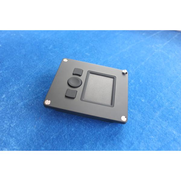 Military Touchpad With Hula Pointer EMC Ruggedized Black Panel Mount