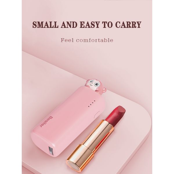 ABS Mini Phone Power Bank Fast Charging Customizable 4000mAh