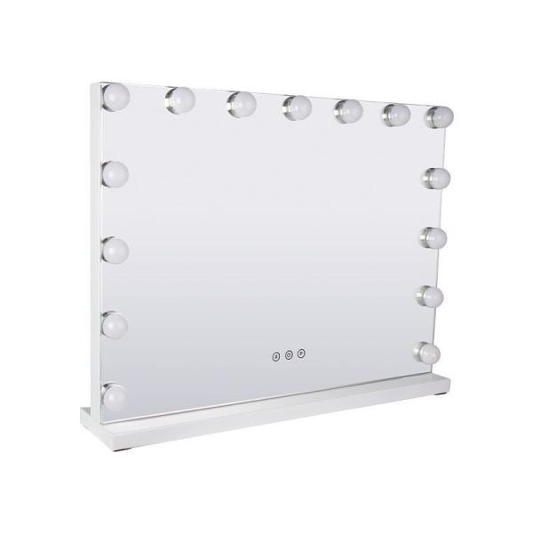 Large Hollywood Mirror And Lights 50x Magnifying For Home Makeup