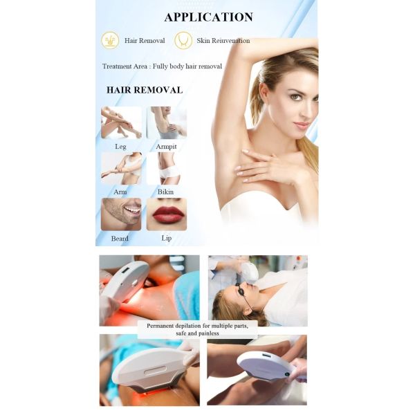 DPL OPT Skin Rejuvenation Wrinkle Removal IPL Permanent Hair Removal Handle