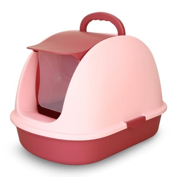 Odor Elimination Enclosed Cat Box Deodorize Large Covered Cat Litter Box