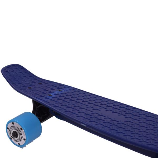 Plastic Portable Electric Skateboard , Colorful Fastest E Skateboard Fish Board