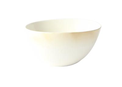 16.5CM Ceramic Soup Bowls / Dipping Bowls With Reactive Color And Handmade Shape