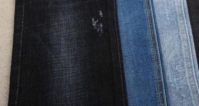 Heavy Weight Crosshatch Slub stretch Japanese Selvedge Denim Fabric Material 11oz