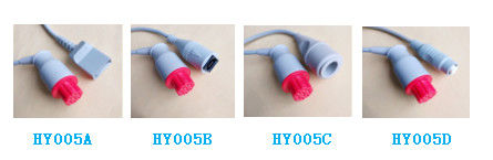 3M Grey Wire Reusable Transducer Cable Datex 10 Pin To Edward 6 Pin