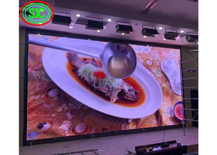 Установка умного экрана СИД размера 250X250mm модуля экрана ТВ P3.91 крытого арендного фиксированная
