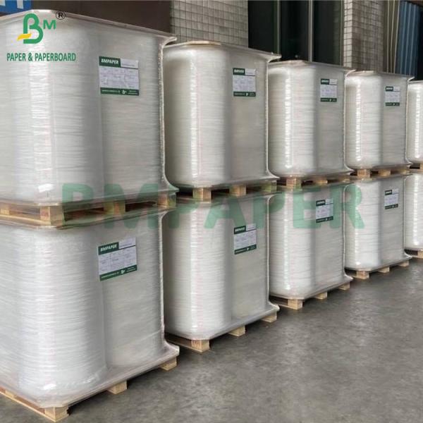 Papel de envoltura de paja de grado alimenticio de 28 gramos 44MM 53MM Imprimible No tóxico