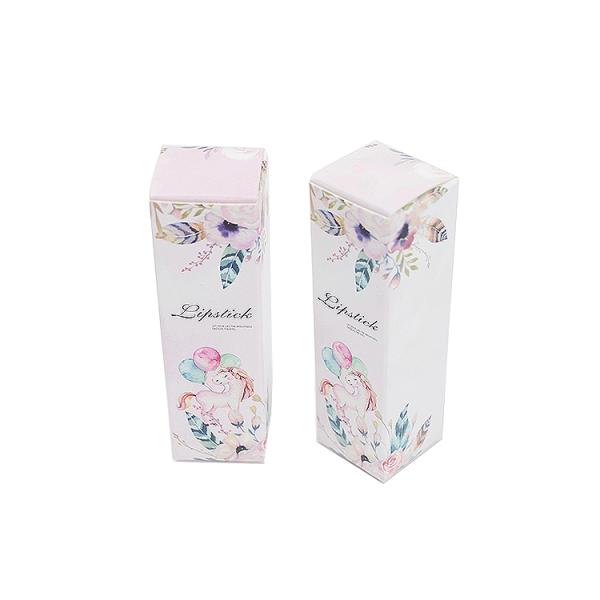 Cardboard Custom Size/Logo Paper Cosmetic Lipstick Lip Balm Packaging Box for Lipgloss
