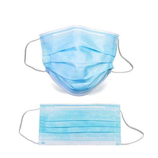 Comfortable Non Woven Face Mask Nose 3 Ply  Disposable Mask