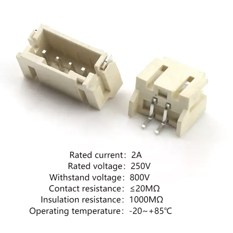 Wire to Board Smd Connector PH 2.0mm 6pins SMT Vertical Wafer Connector with Cover