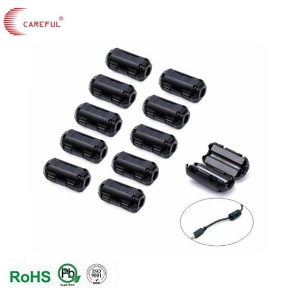 Inner 7mm 0.28 Inch Emi SCRC70A 70B 70C Clamp Cable Ferrite Core Easy To Install