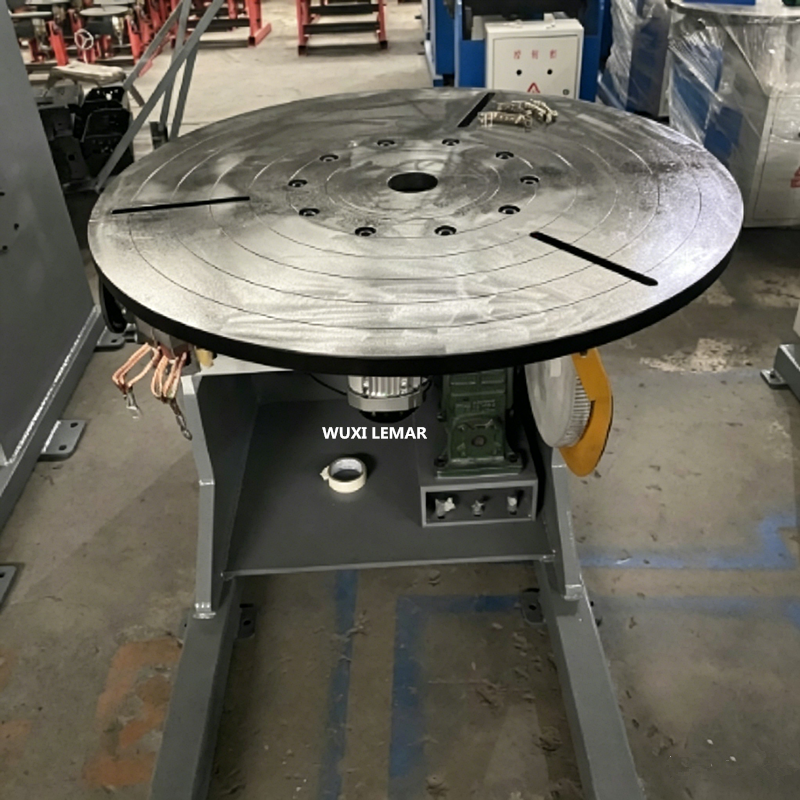 1000kg Heavy Duty Welding Positioner, 0-120° Tilting Rotary Table for  Pipe Flange Circular Welding