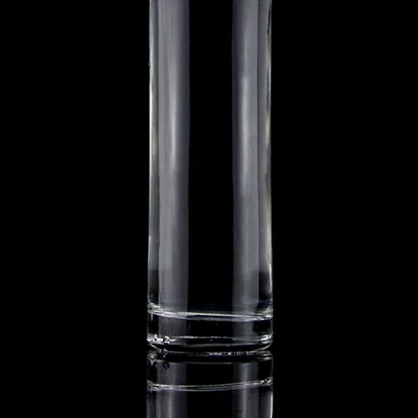 Desenho exclusivo 750 ml de garganta longa, garrafa de vidro de vodka vazia com tampa de parafuso, vidro de pedra.