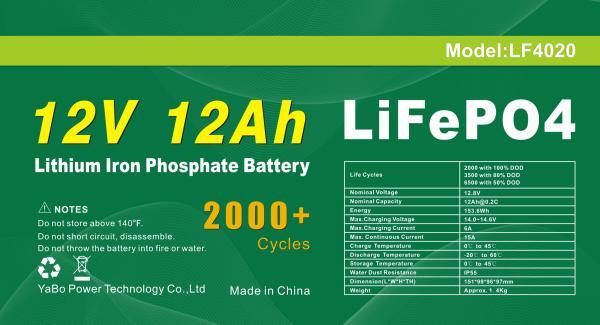 12v 10a Lifepo4 Battery For Electric Bike Rechargeable Deep Cycle