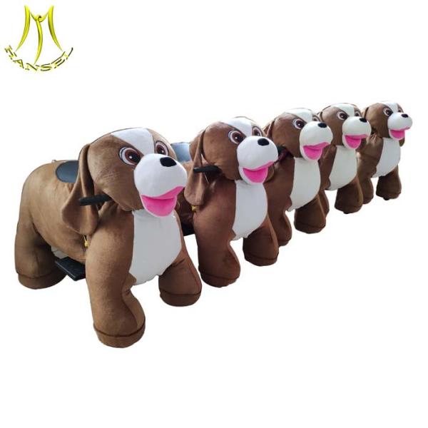 Hansel   indoor plush amusement motor bike battery operated animal ride for sales